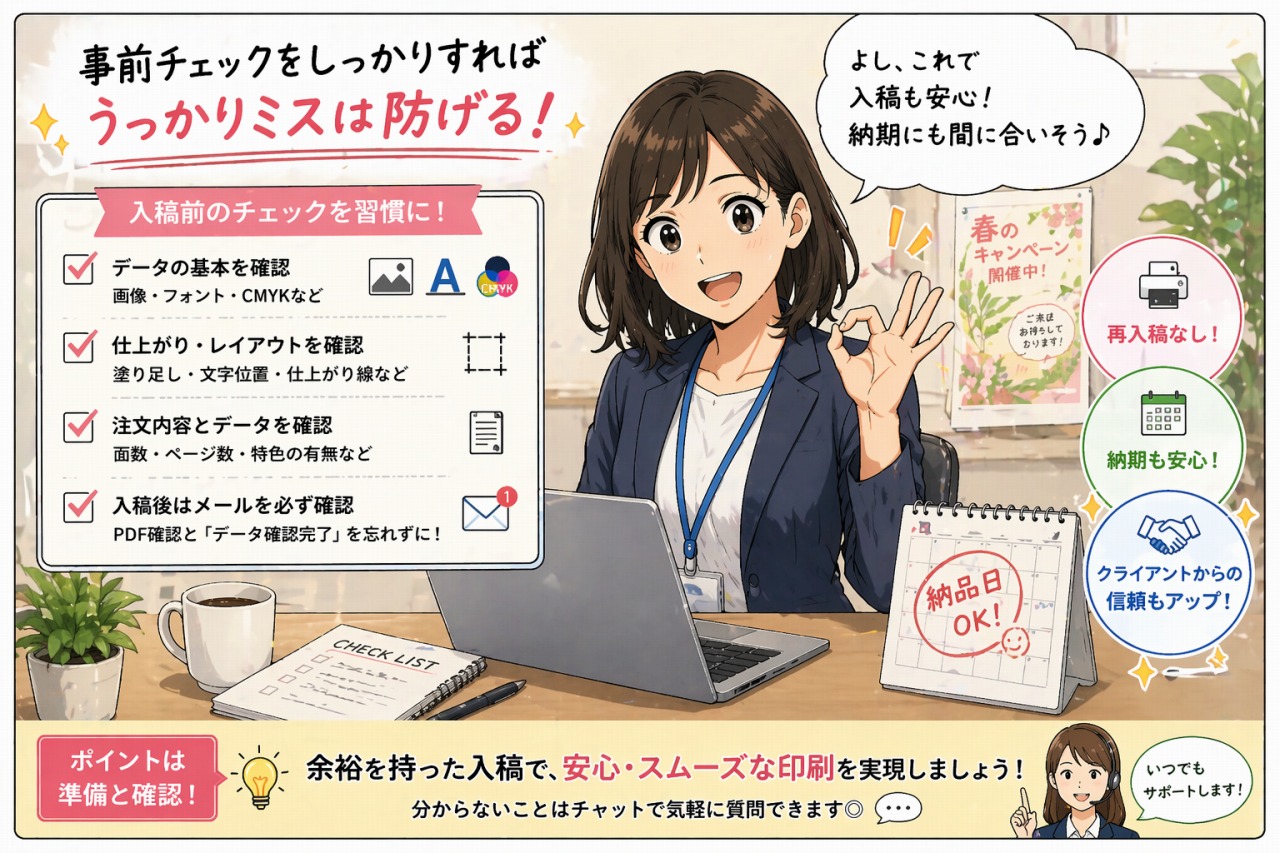 ラクスル入稿