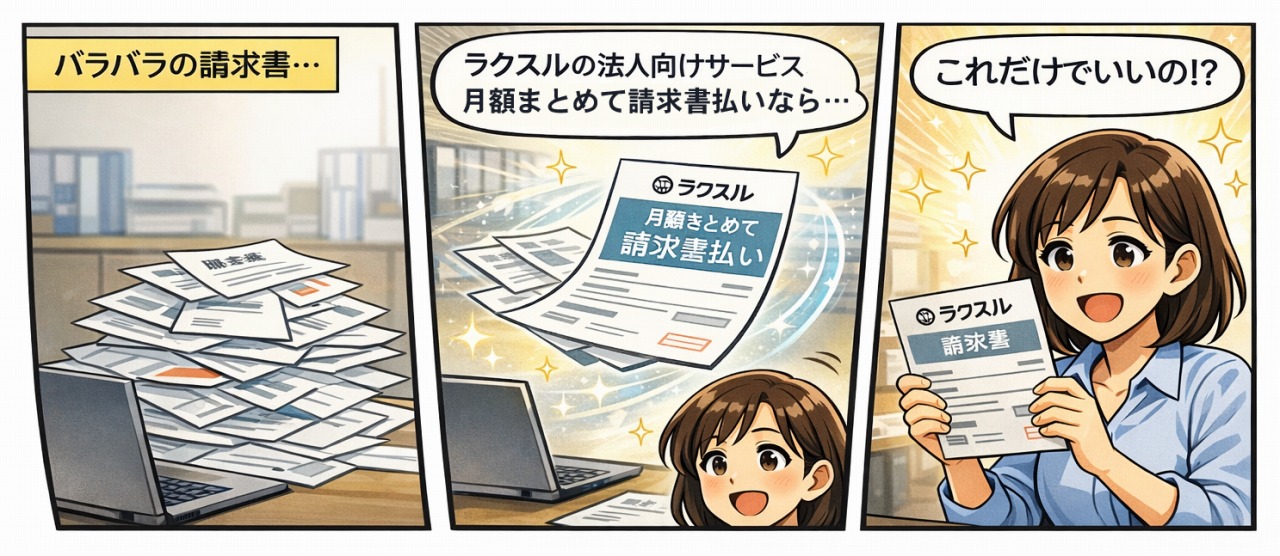 ラクスル請求書払い
