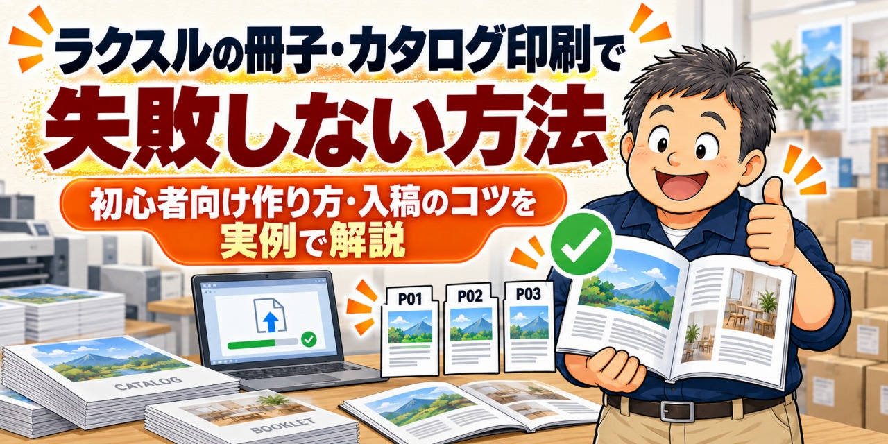 ラスクル冊子印刷