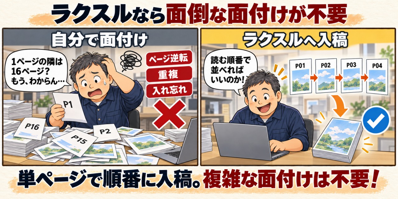 ラスクル冊子印刷