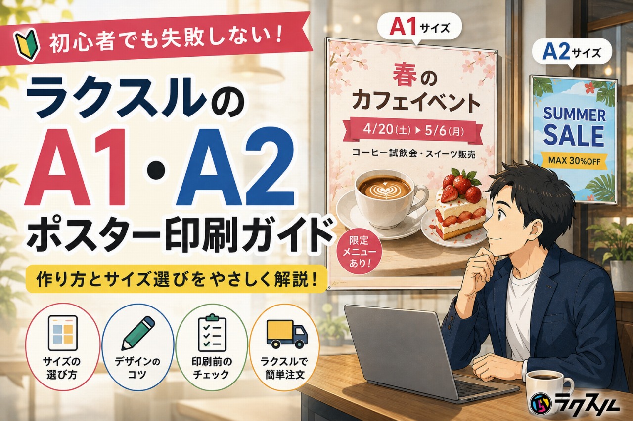 ラクスル　ポスター印刷